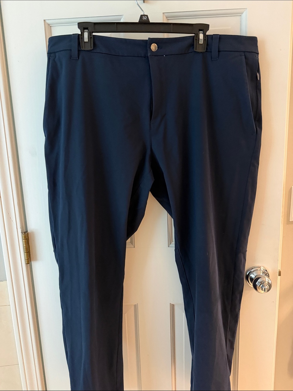 lululemon athletica Men's Navy Performance Stretch Pants